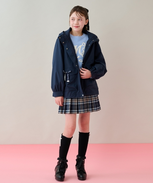 セール】【撥水】ロゴリボン3WAYマウンテンパーカ（ブルゾン）｜mezzo