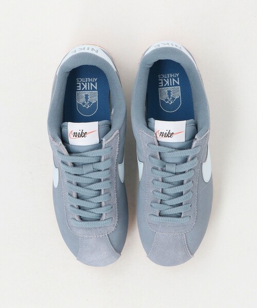 NIKE（ナイキ）の「＜NIKE＞W CORTEZ SUEDE スニーカー（スニーカー・レディース・ライトブルー/ライトグレー・23cm/24.5cm/23.5cm/25cm/24cm/25.5cm/22.5cm）」の5枚目の写真