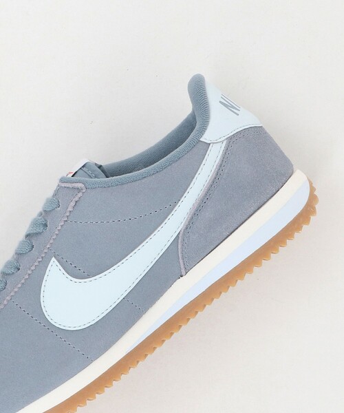 NIKE（ナイキ）の「＜NIKE＞W CORTEZ SUEDE スニーカー（スニーカー・レディース・ライトブルー/ライトグレー・23cm/24.5cm/23.5cm/25cm/24cm/25.5cm/22.5cm）」の11枚目の写真