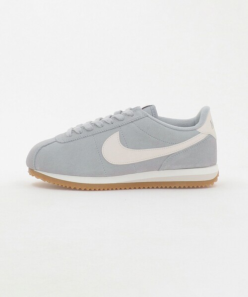 NIKE（ナイキ）の「＜NIKE＞W CORTEZ SUEDE スニーカー（スニーカー・レディース・ライトブルー/ライトグレー・23cm/24.5cm/23.5cm/25cm/24cm/25.5cm/22.5cm）」の12枚目の写真