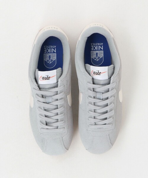 NIKE（ナイキ）の「＜NIKE＞W CORTEZ SUEDE スニーカー（スニーカー・レディース・ライトブルー/ライトグレー・23cm/24.5cm/23.5cm/25cm/24cm/25.5cm/22.5cm）」の13枚目の写真