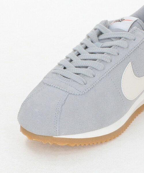 NIKE（ナイキ）の「＜NIKE＞W CORTEZ SUEDE スニーカー（スニーカー・レディース・ライトブルー/ライトグレー・23cm/24.5cm/23.5cm/25cm/24cm/25.5cm/22.5cm）」の14枚目の写真