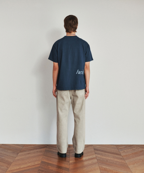 HEUTE(ホイテ)の「HEUTE STAR T-SHIRT (NAVY)(Tシャツ/カットソー・メンズ・ネイビー・M)」の4枚目の写真