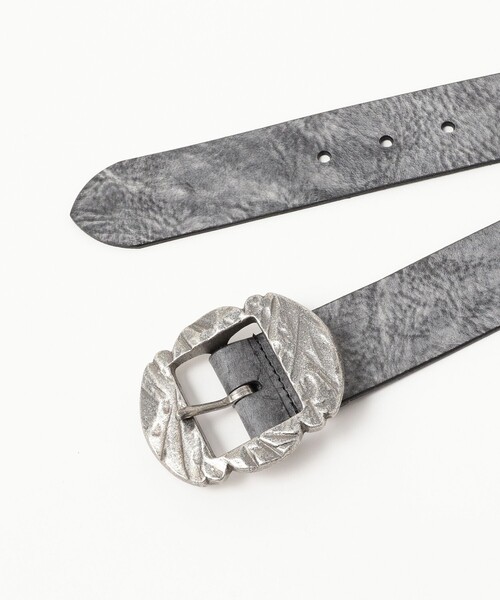 BEAMS BOY（ビームスボーイ）の「40mm ヴィンテージ バックル ベルト ②（ベルト・レディース・ブラック・ONE SIZE）」の4枚目の写真
