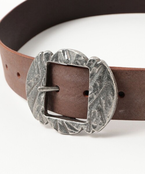 BEAMS BOY（ビームスボーイ）の「40mm ヴィンテージ バックル ベルト ②（ベルト・レディース・ブラック・ONE SIZE）」の5枚目の写真