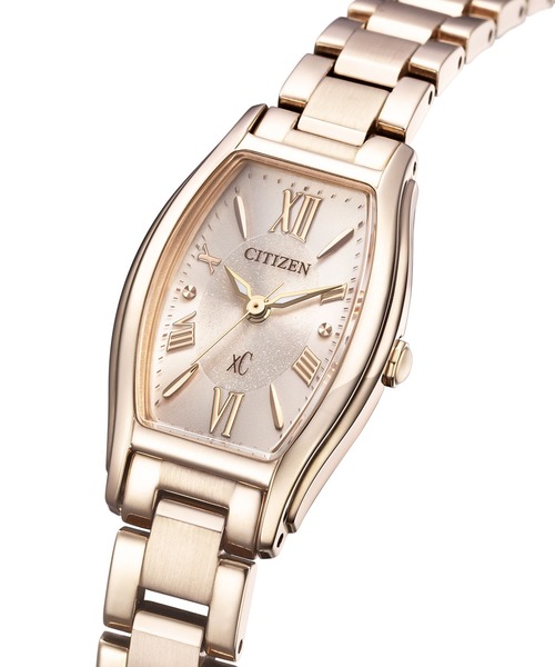 XC(クロスシー)の「xC クロスシー basic collection 光発電エコ・ドライブ サクラカラー EW5546-56X(アナログ腕時計・レディース・桜・FREE)」の4枚目の写真