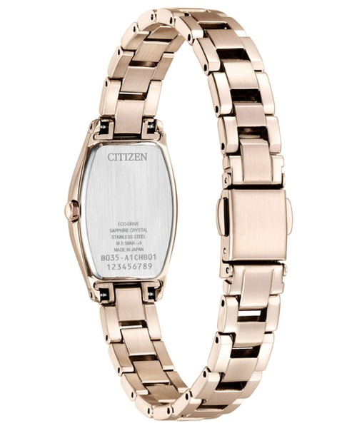 XC(クロスシー)の「xC クロスシー basic collection 光発電エコ・ドライブ サクラカラー EW5546-56X(アナログ腕時計・レディース・桜・FREE)」の6枚目の写真