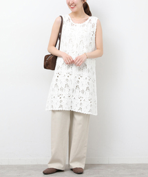JOURNAL STANDARD relume（ジャーナルスタンダード　レリューム）の「［26SS新作］エンブロイダリークロシェレースチュニック（チュニック）」
