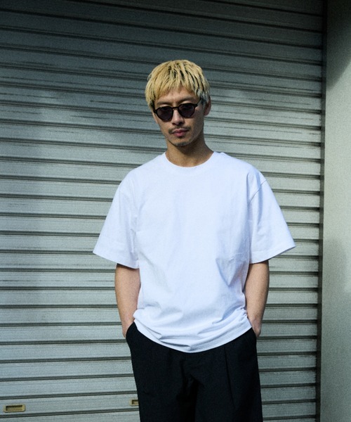 ムラサキスポーツ(ムラサキスポーツ)の「DEAR LAUREL/ディアローレル HIGH COOL T Tシャツ【接触冷感】DL26S-2102(Tシャツ/カットソー・メンズ・ホワイト/ブラック/カーキ/ライトブルー/チャコールグレー・M/L/XL)」の2枚目の写真