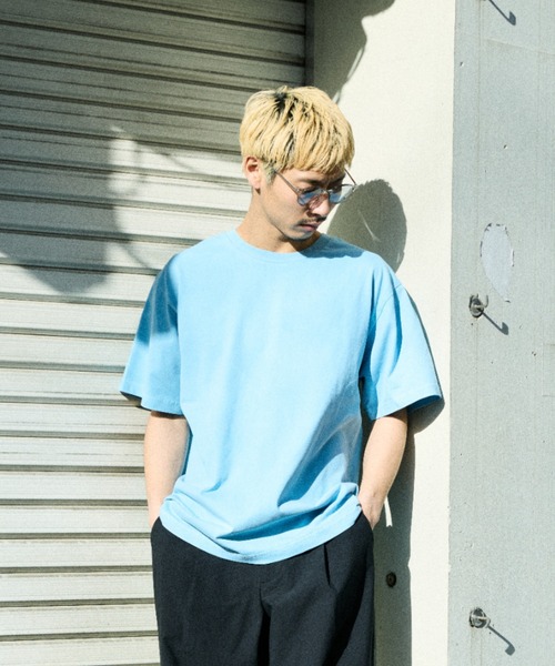 ムラサキスポーツ(ムラサキスポーツ)の「DEAR LAUREL/ディアローレル HIGH COOL T Tシャツ【接触冷感】DL26S-2102(Tシャツ/カットソー・メンズ・ホワイト/ブラック/カーキ/ライトブルー/チャコールグレー・M/L/XL)」の5枚目の写真