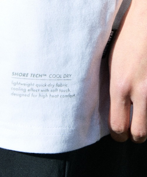 ムラサキスポーツ(ムラサキスポーツ)の「DEAR LAUREL/ディアローレル HIGH COOL T Tシャツ【接触冷感】DL26S-2102(Tシャツ/カットソー・メンズ・ホワイト/ブラック/カーキ/ライトブルー/チャコールグレー・M/L/XL)」の17枚目の写真