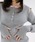 Ezick�i�G�W�b�N�j�́ulayered henry lib knit �J�b�g�A�E�g���C���[�h�f�U�C���w�����[�j�b�g�i�j�b�g/�Z�[�^�[�j�v�b�O���[