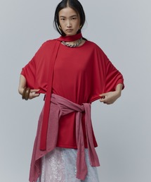 yae | Bowtie T-blouse / ボウタイ付きT-ブラウス(シャツ/ブラウス)