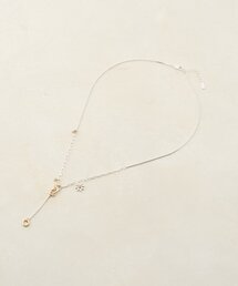 DISCOAT | 【GOLDY】ソリッドフラワーY字ネックレス(ネックレス)