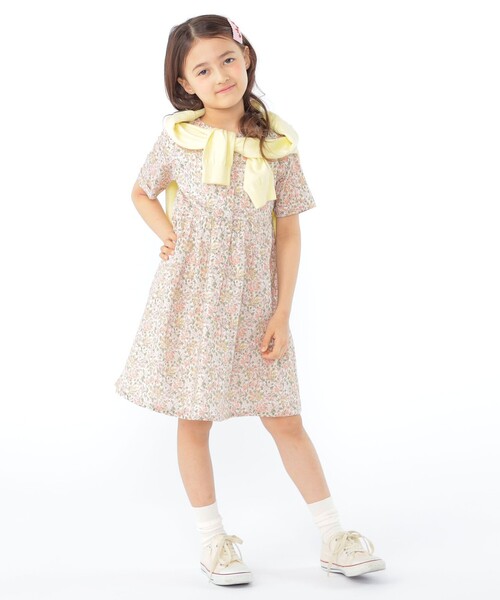 SHIPS(シップス)の「SHIPS KIDS:100~130cm / リバティ ボタン カーディガン(カーディガン/ボレロ・キッズ・ピンク/トップグレー/イエロー・110/120/130/100)」の20枚目の写真