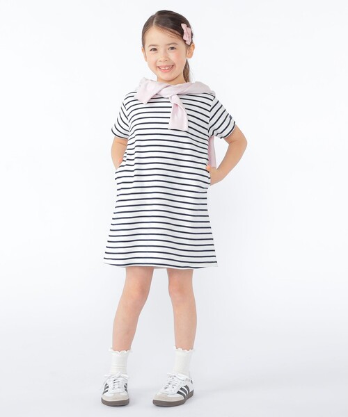 SHIPS(シップス)の「SHIPS KIDS:100~130cm / リバティ ボタン カーディガン(カーディガン/ボレロ・キッズ・ピンク/トップグレー/イエロー・110/120/130/100)」の17枚目の写真