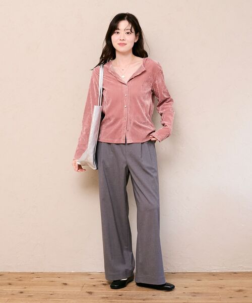 le.coeur blanc（ルクールブラン）の「le.coeur blancスクエアメリージェーン（その他シューズ・レディース・ブラック/シルバー・38/37）」の7枚目の写真