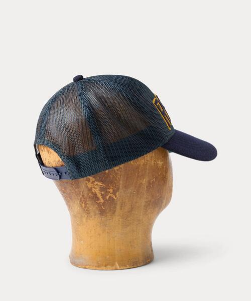 RRL（ダブル アール エル）の「フェルトビル メッシュ トラッカー キャップ（キャップ・メンズ・ネイビー系1・ONE）」の2枚目の写真