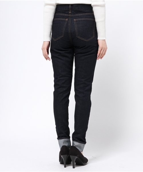 OUTLET(アウトレット)の「【WHO'S WHO gallery】BMロールアップデニムタイト(その他パンツ・レディース・インディゴブルー・LARGE/SMALL/MEDIUM)」の4枚目の写真