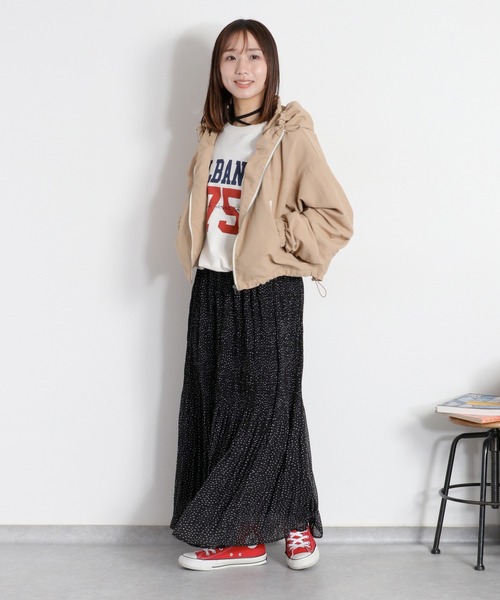 cepo(セポ)の「〈セットアップ対応〉撥水・UV・ウォッシャブル 2wayグログランショートドロストジャケット(ブルゾン・レディース・ベージュ/ブラック/グレー・M)」の20枚目の写真