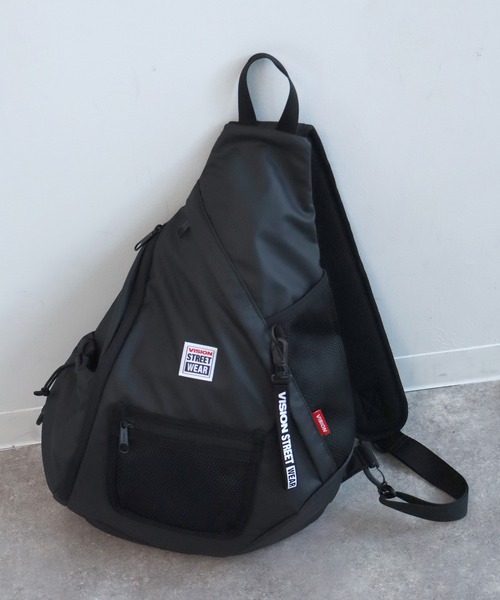 VISION STREET WEAR(ヴィジョンストリートウェア)の「【VISION STREET WEAR/ヴィジョン ストリート ウェア】Sling Bag/ワンショルダー スリングバッグ ボディバッグ(ボディバッグ/ウエストポーチ・メンズ・ブラック/ブラック系その他・FREE)」の4枚目の写真