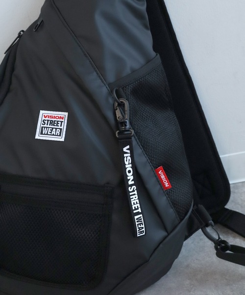VISION STREET WEAR(ヴィジョンストリートウェア)の「【VISION STREET WEAR/ヴィジョン ストリート ウェア】Sling Bag/ワンショルダー スリングバッグ ボディバッグ(ボディバッグ/ウエストポーチ・メンズ・ブラック/ブラック系その他・FREE)」の8枚目の写真