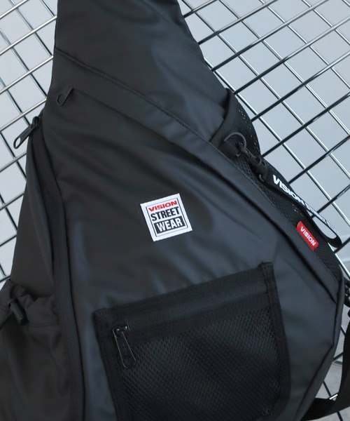 VISION STREET WEAR(ヴィジョンストリートウェア)の「【VISION STREET WEAR/ヴィジョン ストリート ウェア】Sling Bag/ワンショルダー スリングバッグ ボディバッグ(ボディバッグ/ウエストポーチ・メンズ・ブラック/ブラック系その他・FREE)」の3枚目の写真