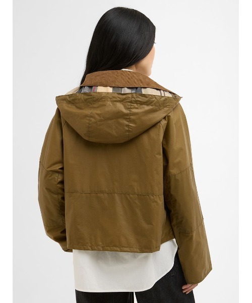 Barbour(バブアー)の「Liza ワックスコットン ジャケット(レディース)(ブルゾン・レディース・オリーブ/ブラック/ベージュ・10/8)」の22枚目の写真