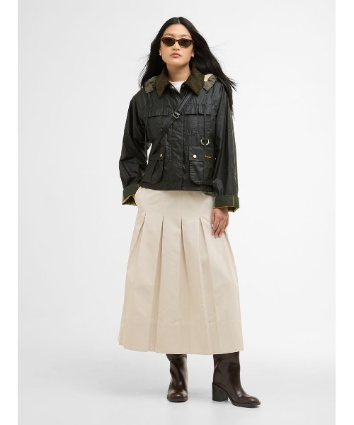 Barbour(バブアー)の「Liza ワックスコットン ジャケット(レディース)(ブルゾン・レディース・オリーブ/ブラック/ベージュ・10/8)」の20枚目の写真