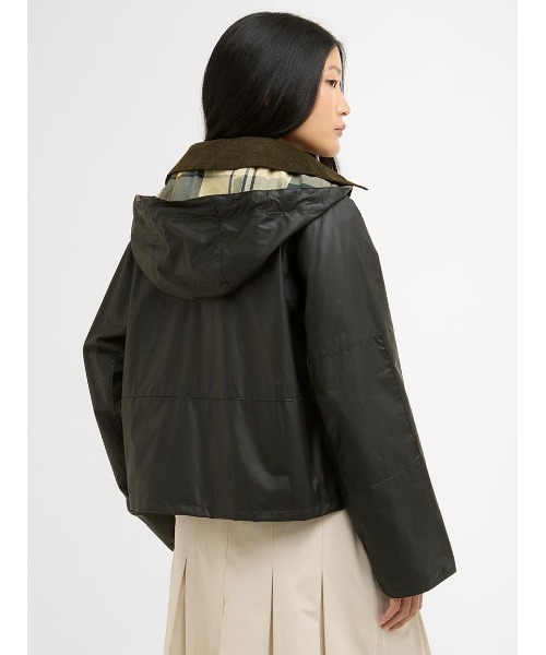 Barbour(バブアー)の「Liza ワックスコットン ジャケット(レディース)(ブルゾン・レディース・オリーブ/ブラック/ベージュ・10/8)」の18枚目の写真