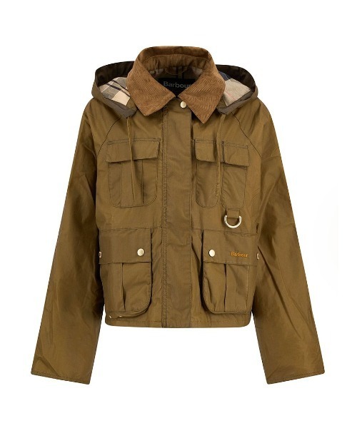 Barbour(バブアー)の「Liza ワックスコットン ジャケット(レディース)(ブルゾン・レディース・オリーブ/ブラック/ベージュ・10/8)」の11枚目の写真