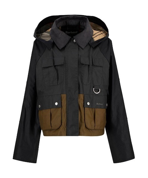 Barbour(バブアー)の「Liza ワックスコットン ジャケット(レディース)(ブルゾン・レディース・オリーブ/ブラック/ベージュ・10/8)」の5枚目の写真