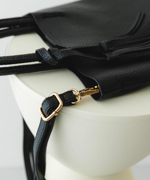 RODE SKO（ロデスコ）の「タッセル軽量2WAYプチトートバッグ（トートバッグ・レディース・グレー系その他/ブラック/ミント/ライトブルー/イエロー系その他・ONE）」の15枚目の写真