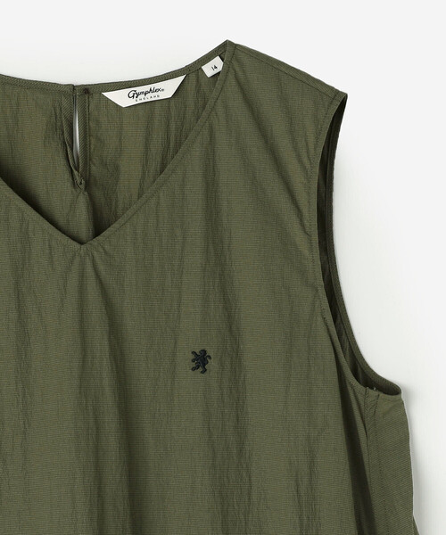 GYMPHLEX（ジムフレックス）の「Gymphlex | リップストップ ノースリーブワンピース WOMEN（ワンピース・レディース・ブラック/オリーブ・14）」の15枚目の写真