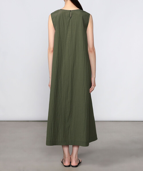 GYMPHLEX（ジムフレックス）の「Gymphlex | リップストップ ノースリーブワンピース WOMEN（ワンピース・レディース・ブラック/オリーブ・14）」の10枚目の写真