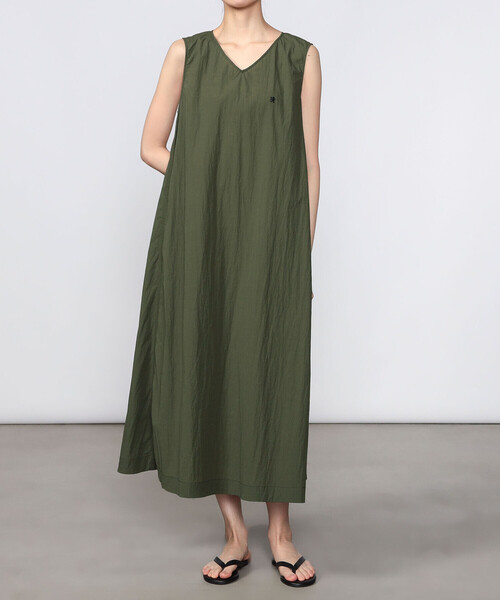 GYMPHLEX（ジムフレックス）の「Gymphlex | リップストップ ノースリーブワンピース WOMEN（ワンピース・レディース・ブラック/オリーブ・14）」の7枚目の写真