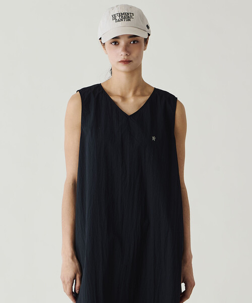 GYMPHLEX（ジムフレックス）の「Gymphlex | リップストップ ノースリーブワンピース WOMEN（ワンピース・レディース・ブラック/オリーブ・14）」の6枚目の写真