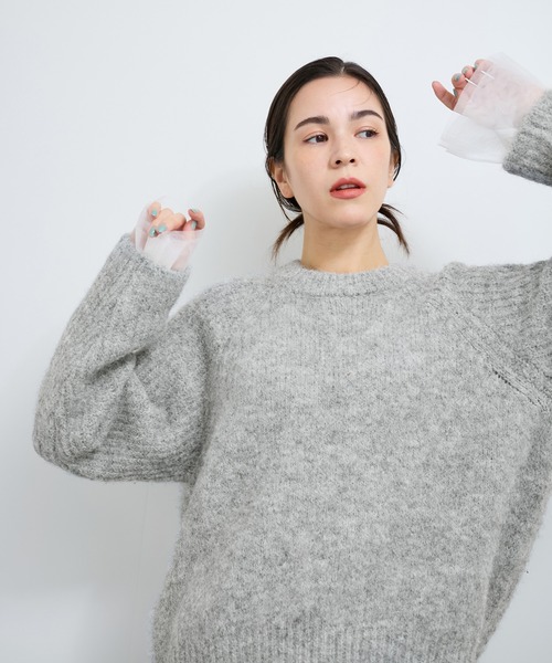 CFCL グレー 長袖 ニット ブランド古着】長袖ニット（ニット/セーター）｜LE CERCLE par rope