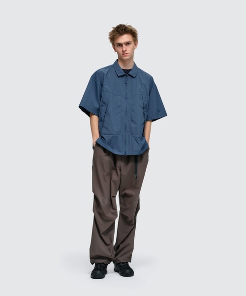 WILD THINGS（ワイルドシングス）の「モンスター S/S シャツ│MONSTER S/S SHIRT（シャツ/ブラウス・メンズ・ブラック/ブルー系その他/グレー系その他2・XL/L/M/S）」の2枚目の写真