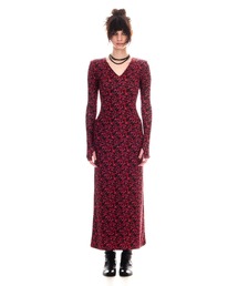 STRETCH FIT LONG DRESS