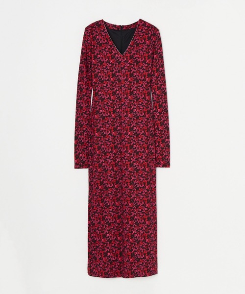 BEEDEN(ビーデン)の「STRETCH FIT LONG DRESS(ワンピース・レディース・レッド/ブラック・FREE)」の15枚目の写真