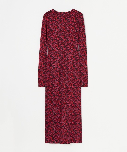 BEEDEN(ビーデン)の「STRETCH FIT LONG DRESS(ワンピース・レディース・レッド/ブラック・FREE)」の17枚目の写真