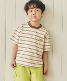 apres les cours | ALCロゴボーダーTシャツ(Tシャツ/カットソー)