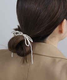 ANEMONE（アネモネ）の「パールリボンヘアゴム（ヘアゴム）」