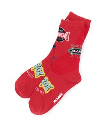 XLARGE KIDS | ミックスロゴ クルーソックス(ソックス/靴下)