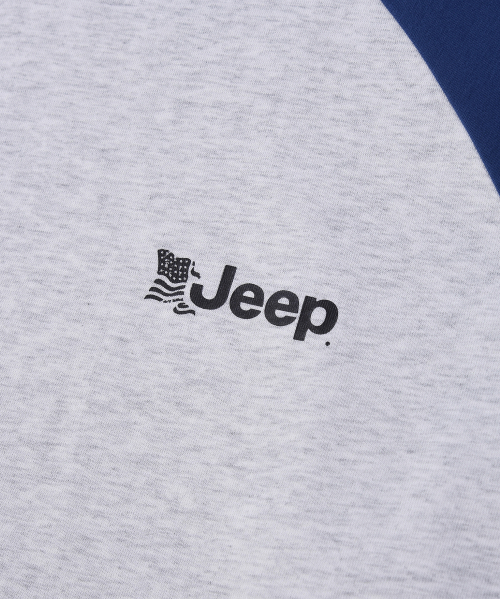 JEEP(ジープ)の「USA JEEP ラグランロングスリーブTシャツ (JR5TSU064BL)(Tシャツ/カットソー・レディース・その他・SMALL/MEDIUM/LARGE/X-LARGE/2XL)」の5枚目の写真