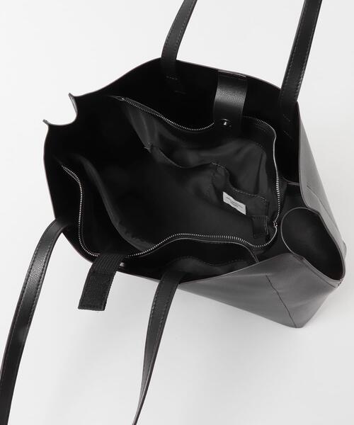 URBAN RESEARCH DOORS（アーバンリサーチドアーズ）の「ライトウェイトA4トートバッグ（トートバッグ・レディース・ブラック/モカ・ONE）」の8枚目の写真