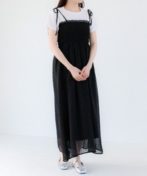 flower（フラワー）の「エアリードットワンピース（ワンピース）」