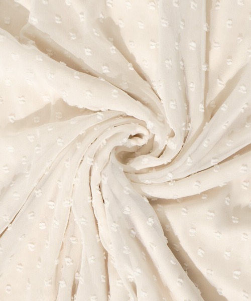 flower（フラワー）の「エアリードットワンピース（ワンピース・レディース・アイボリー/ブラック・FREE）」の12枚目の写真