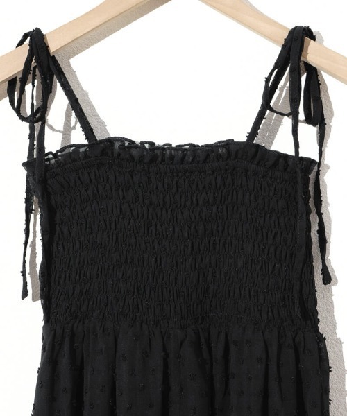 flower（フラワー）の「エアリードットワンピース（ワンピース・レディース・アイボリー/ブラック・FREE）」の13枚目の写真